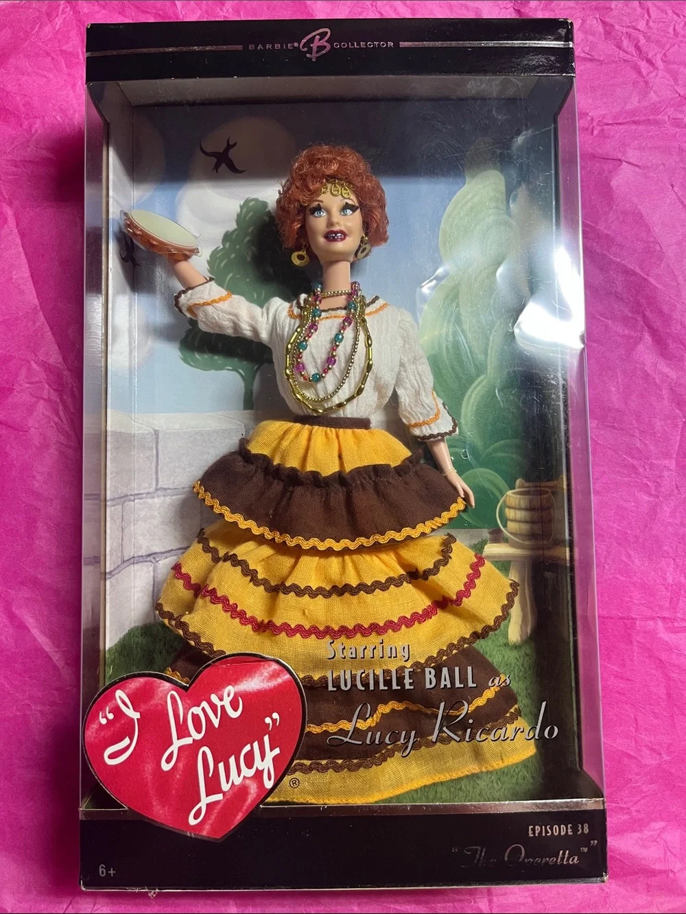 2005 I Love Lucy Barbie Collector “The Opera” NRFB